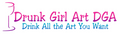 Drunk Girl Art