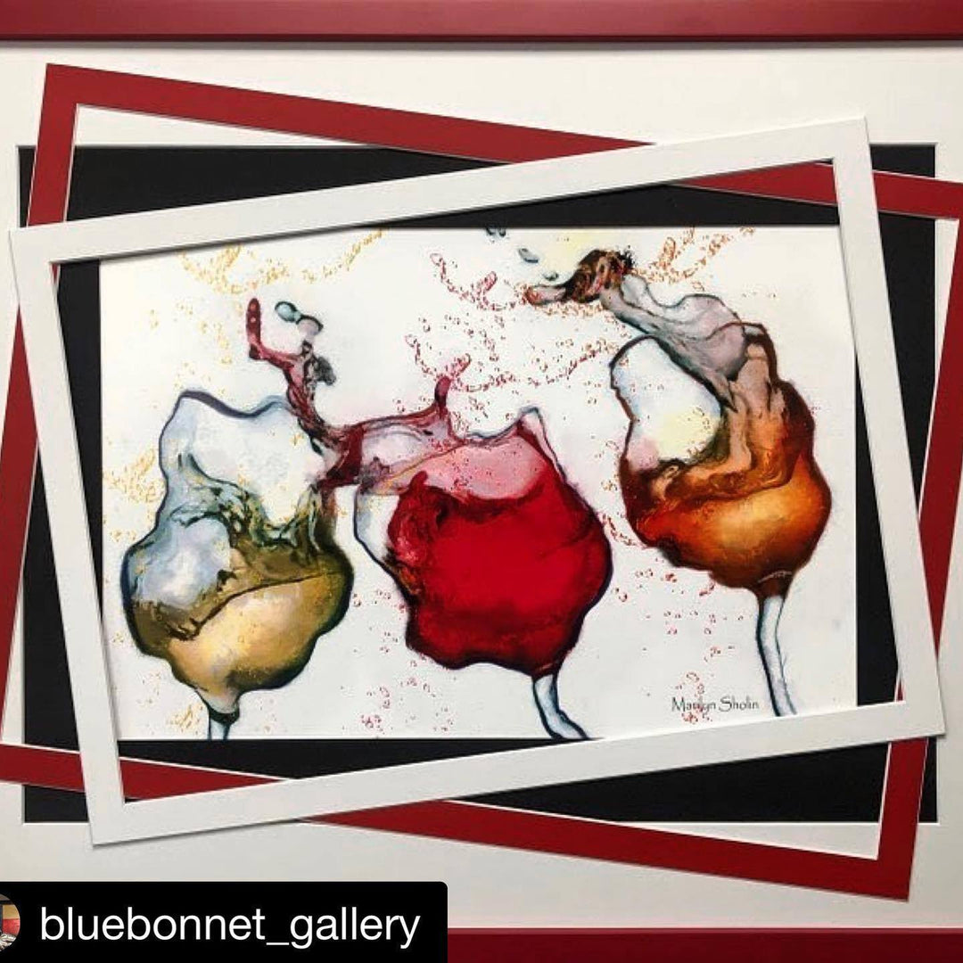 Gorgeous Framing!! Looks amazing!... - Drunk Girl Art