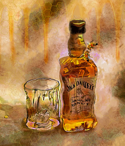 Jack Daniel's Tennessee Honey Art