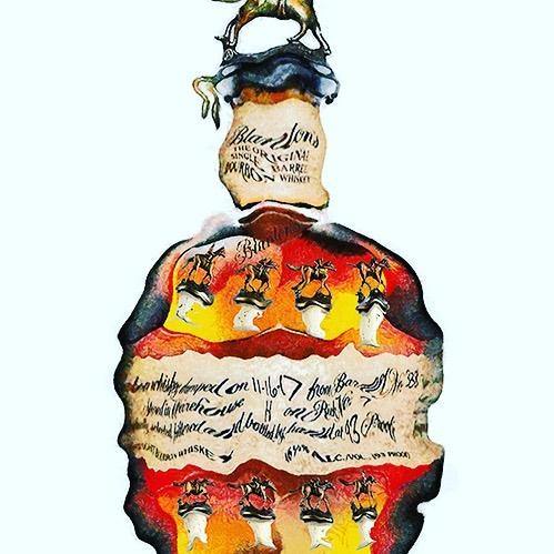 #blantonsbourbon #blantons The Original Single... - Drunk Girl Art