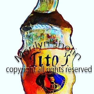 #showmeyourtitos on a crisp White... - Drunk Girl Art
