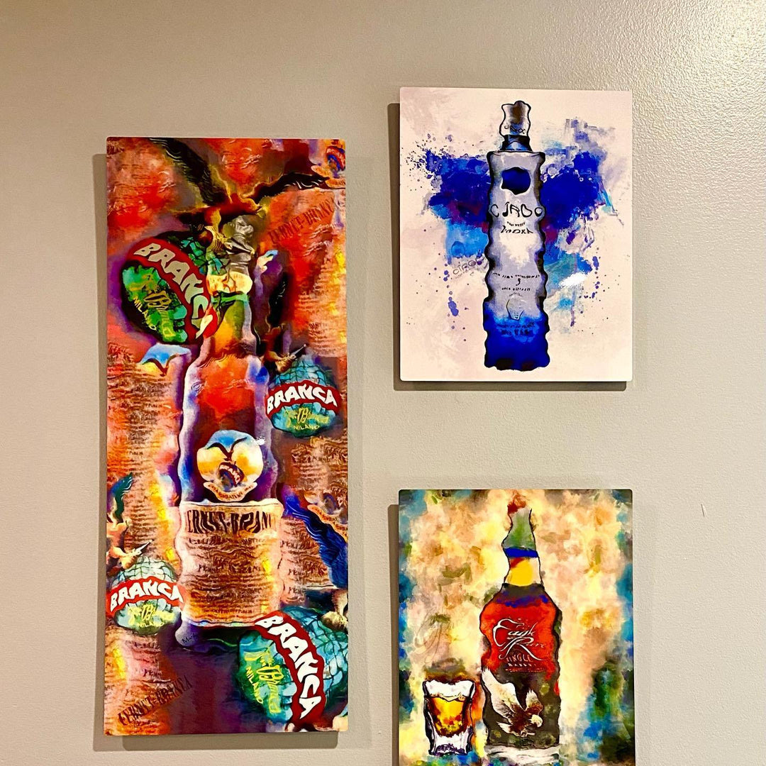 Hung new art at @post25avl... - Drunk Girl Art
