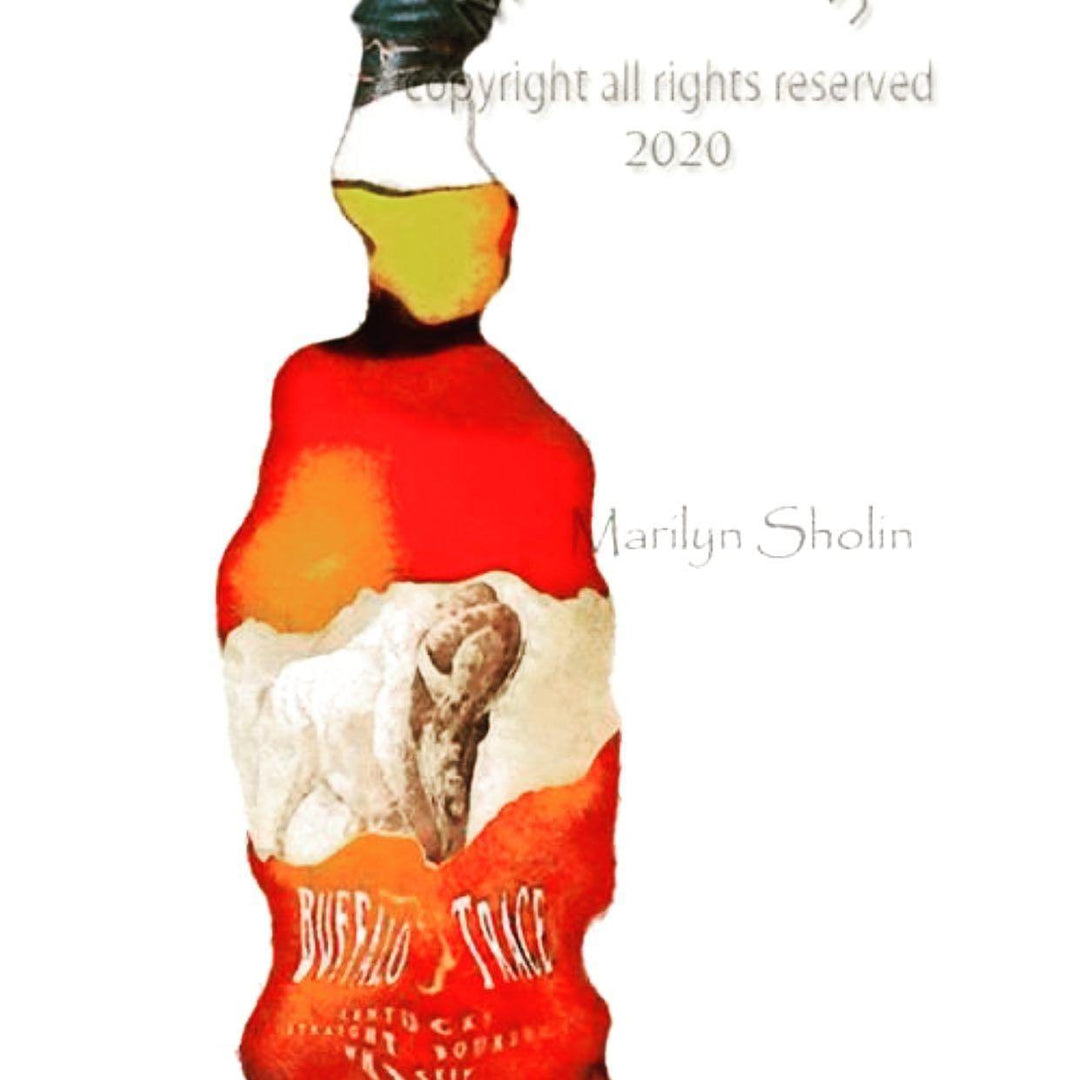 #buffalotracedistillery #whiskey #buffalotrace  Work... - Drunk Girl Art