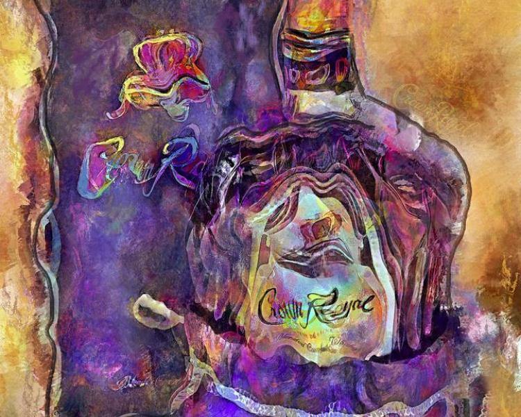 Crown Royal Gifts and Fun - Drunk Girl Art