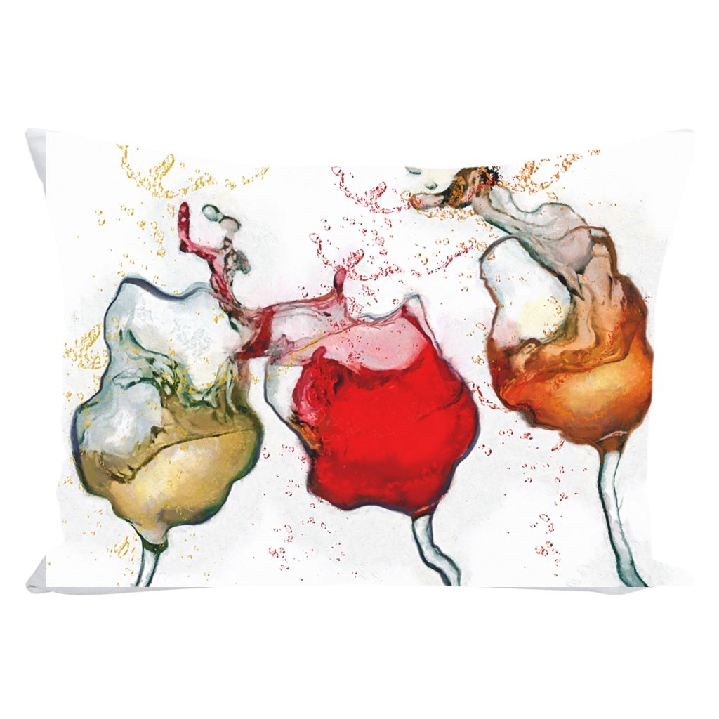 Throw Pillows - Drunk Girl Art