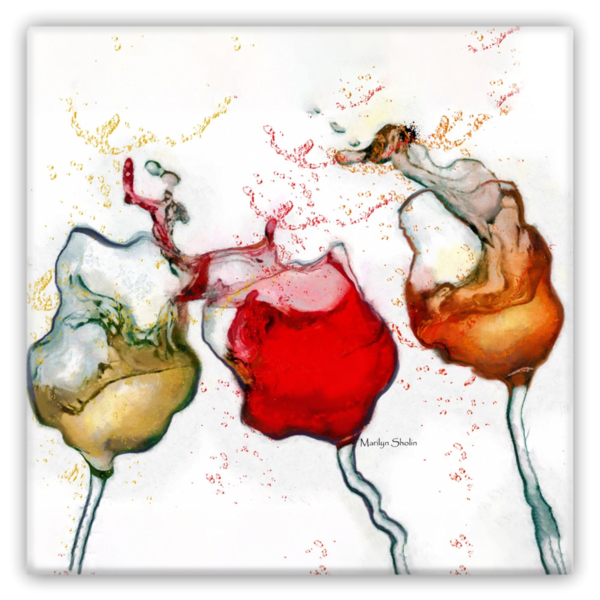 Magnets with Style - Drunk Girl Art