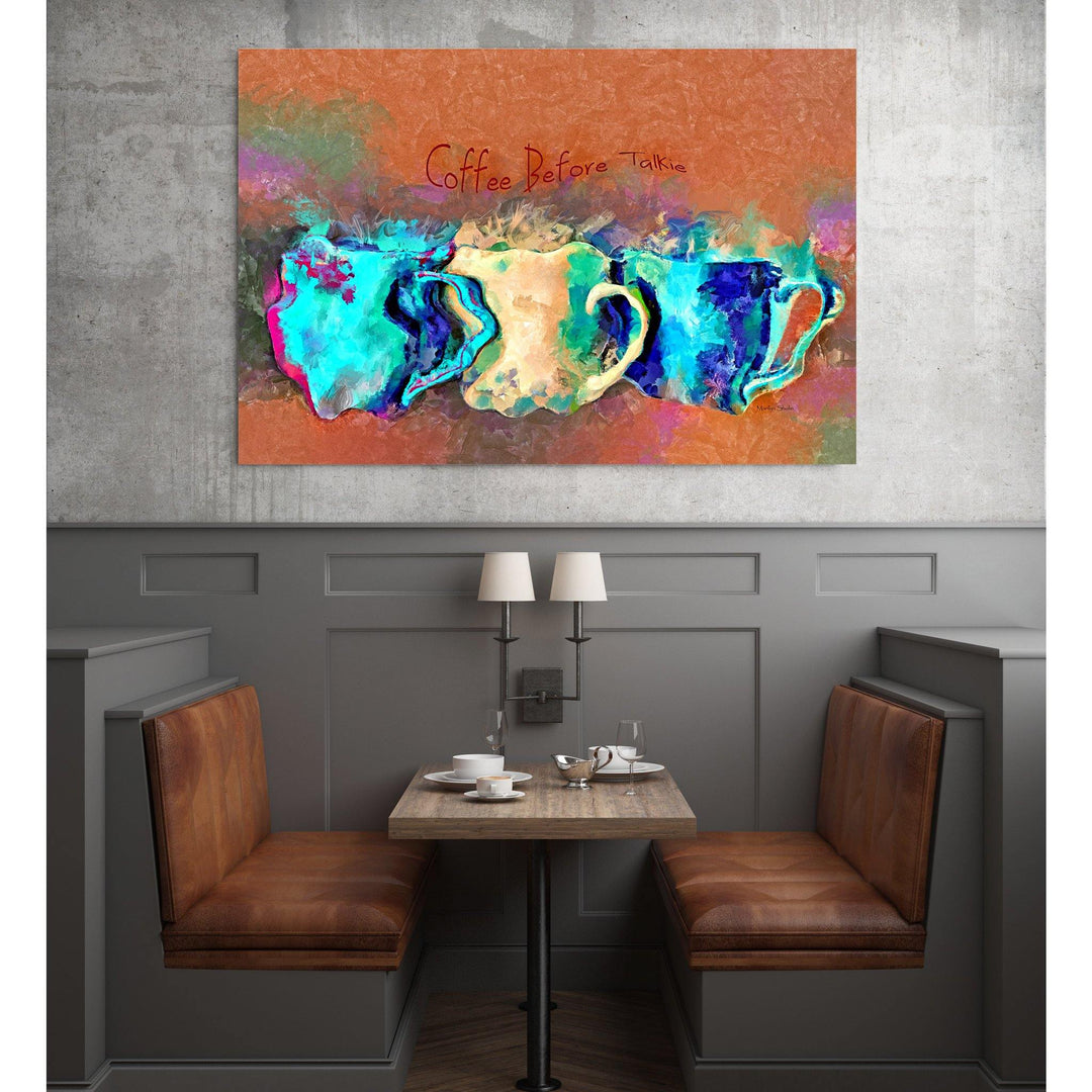 Coffee Before Talkie | Drunk-Girl-Art