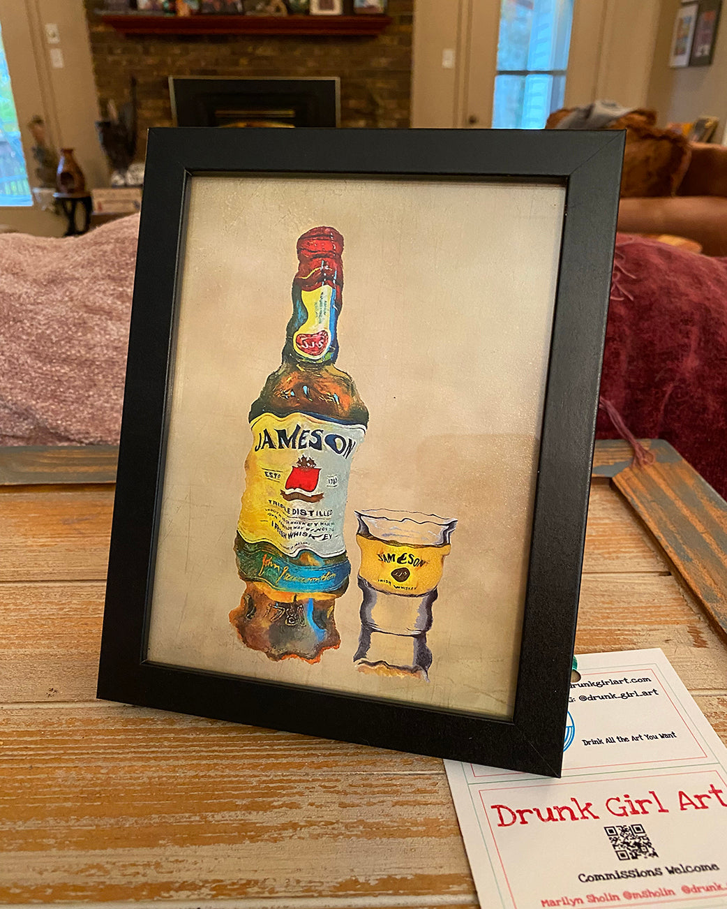 Jameson Whiskey Painting