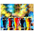 One Beer is Good More Beers is Better | Drunk-Girl-Art