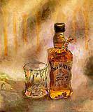 5x7 Framed Prints Wall or Desk - Drunk Girl Art