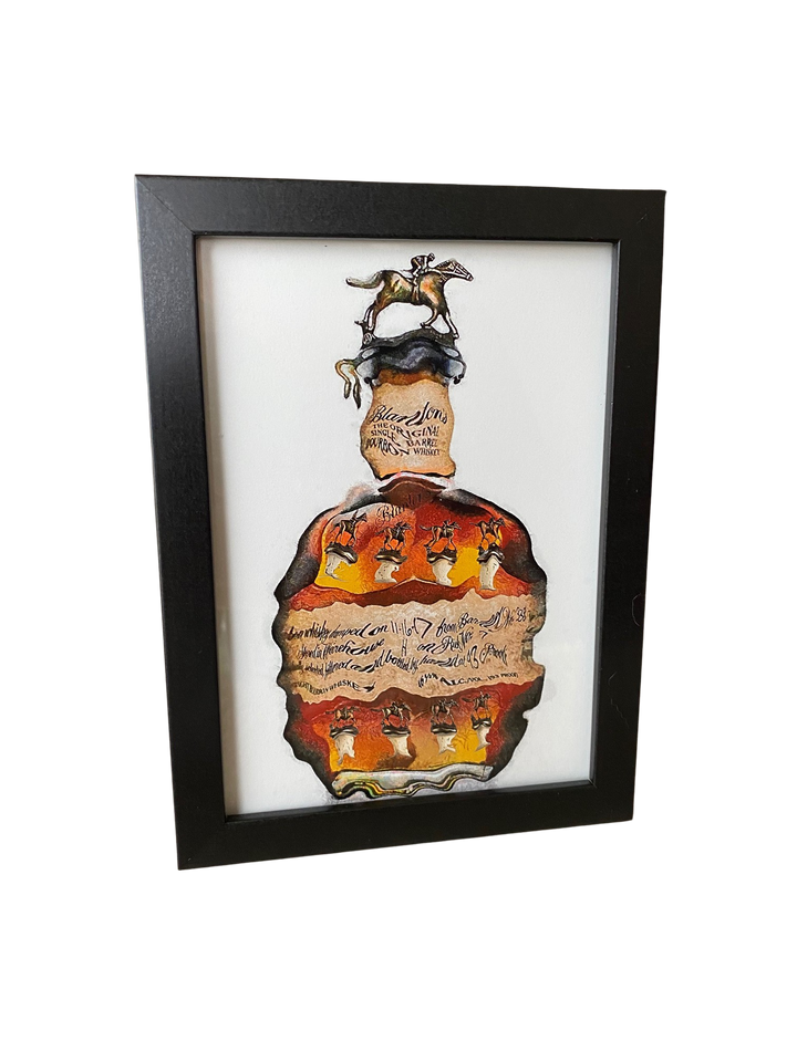 5x7 Framed Prints Wall or Desk - Drunk Girl Art