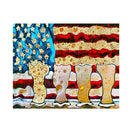 In Beer We Trust - Drunk Girl Art