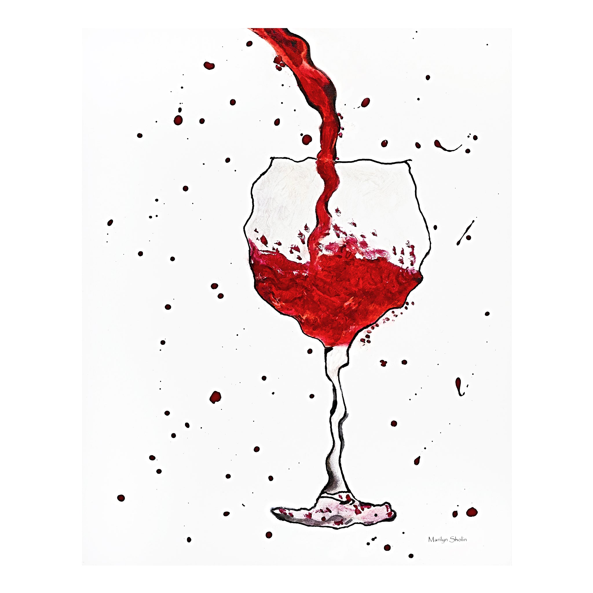 To The Top | Drunk-Girl-Art