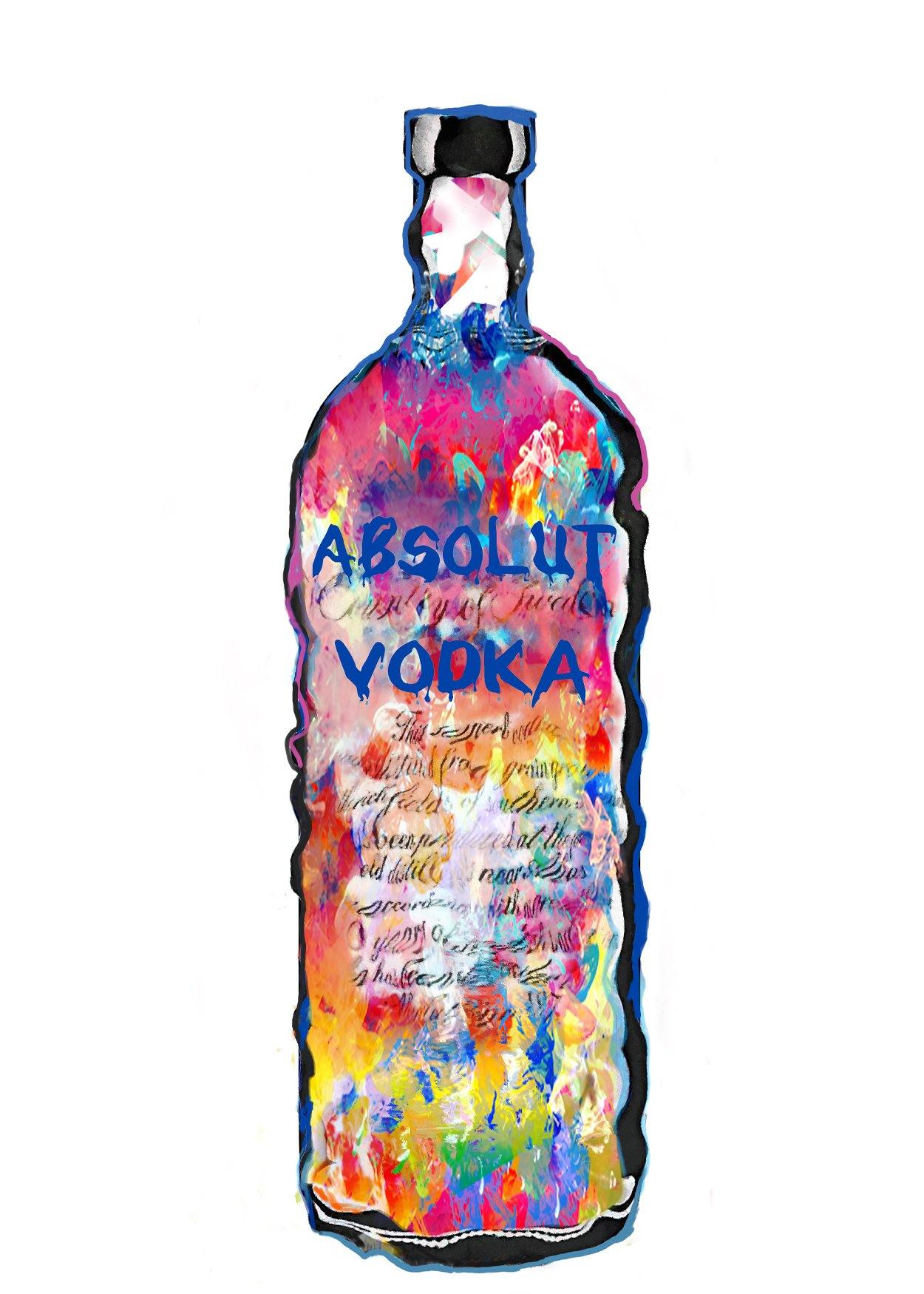 5x7 Framed Prints Wall or Desk - Drunk Girl Art