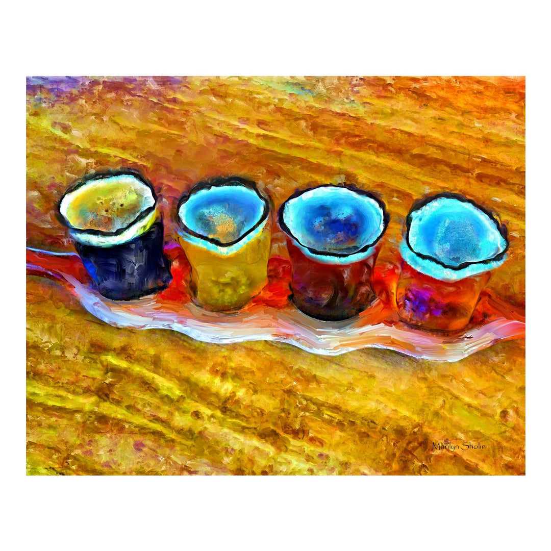 Beer Flight | Drunk-Girl-Art