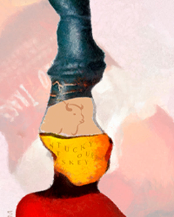 Buffalo Trace Bourbon Painting