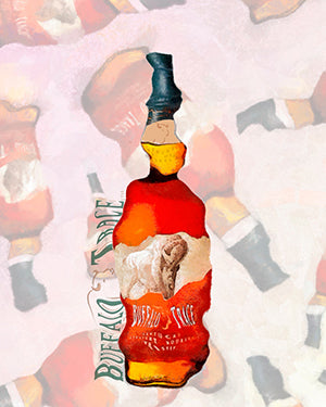 Buffalo Trace Bourbon Painting