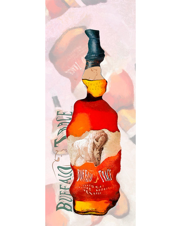 Buffalo Trace Bourbon Painting