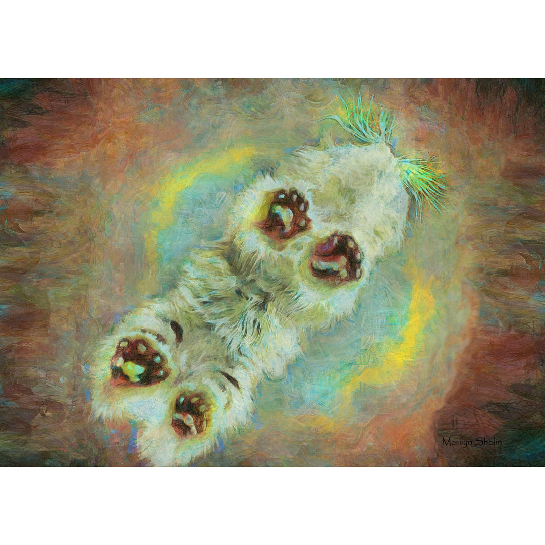 Four Paws - Drunk Girl Art