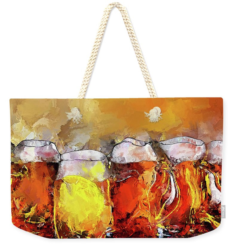 Craft Beer - Weekender Tote Bag
