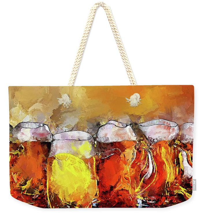 Craft Beer - Weekender Tote Bag