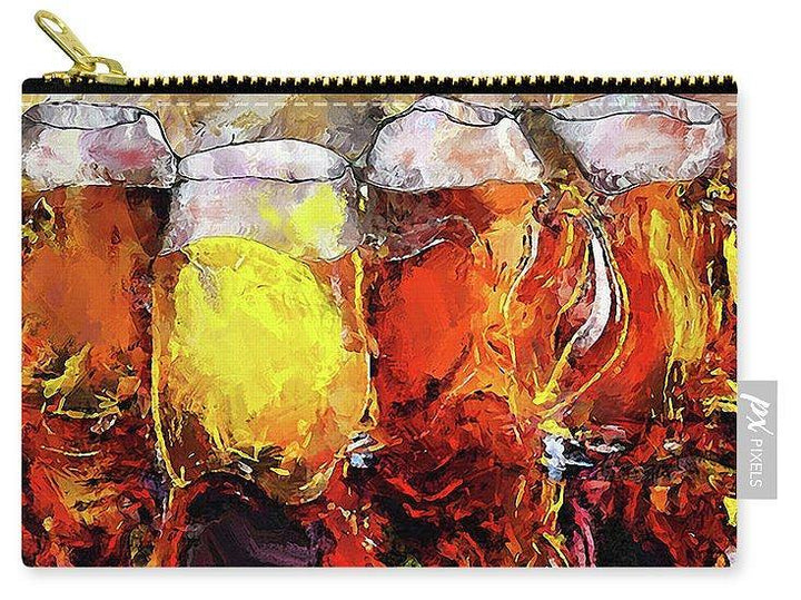 Craft Beer - Carry-All Pouch - Drunk Girl Art