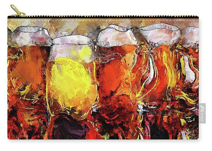 Craft Beer - Carry-All Pouch - Drunk Girl Art