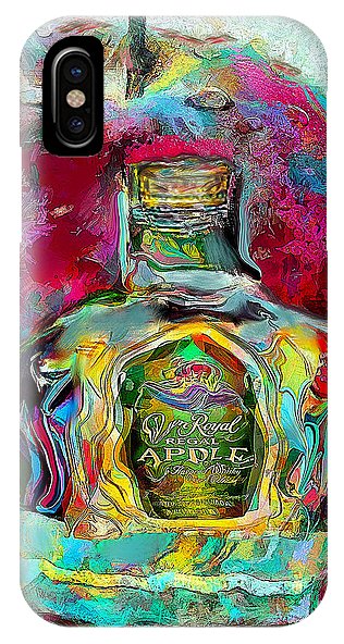 Crown Royal Apple - Phone Case - Drunk Girl Art