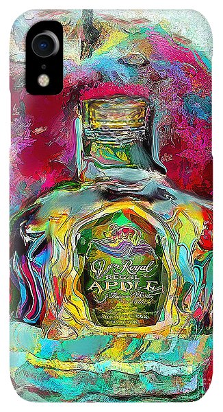 Crown Royal Apple - Phone Case - Drunk Girl Art