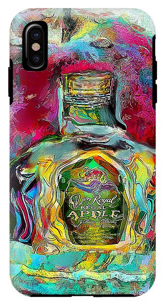 Crown Royal Apple - Phone Case - Drunk Girl Art