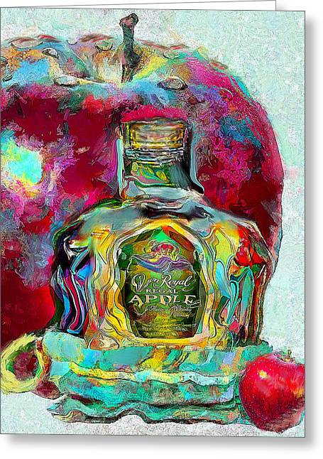 Crown Royal Apple - Greeting Card
