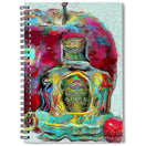Crown Royal Apple - Spiral Notebook - Drunk Girl Art