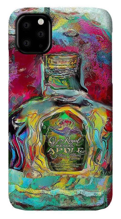 Crown Royal Apple - Phone Case - Drunk Girl Art
