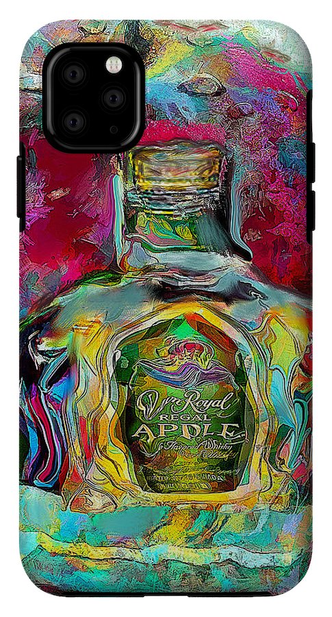 Crown Royal Apple - Phone Case - Drunk Girl Art