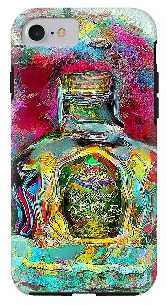 Crown Royal Apple - Phone Case - Drunk Girl Art