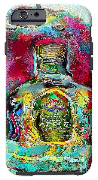 Crown Royal Apple - Phone Case - Drunk Girl Art