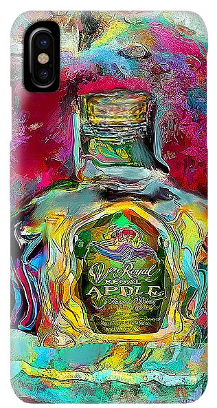 Crown Royal Apple - Phone Case - Drunk Girl Art