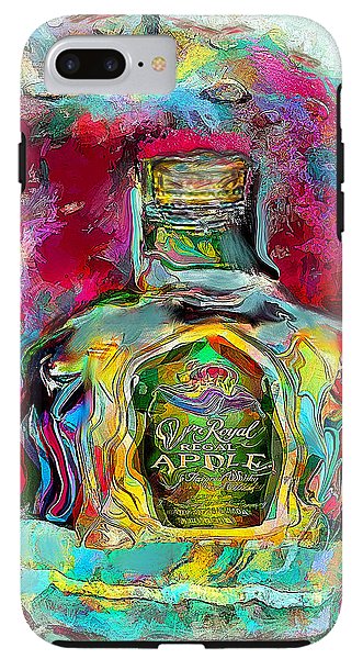 Crown Royal Apple - Phone Case - Drunk Girl Art