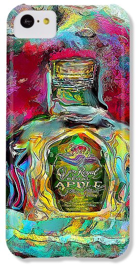 Crown Royal Apple - Phone Case - Drunk Girl Art