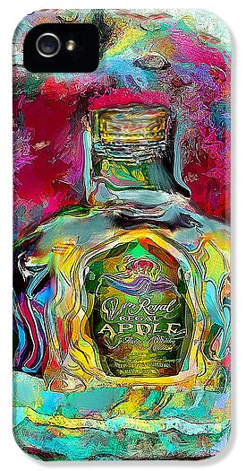 Crown Royal Apple - Phone Case - Drunk Girl Art