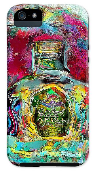Crown Royal Apple - Phone Case - Drunk Girl Art