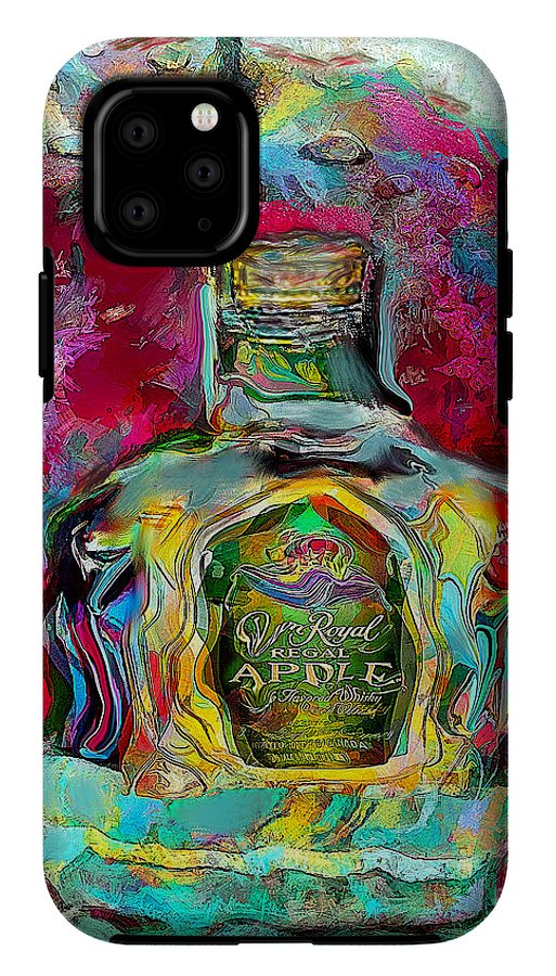 Crown Royal Apple - Phone Case - Drunk Girl Art