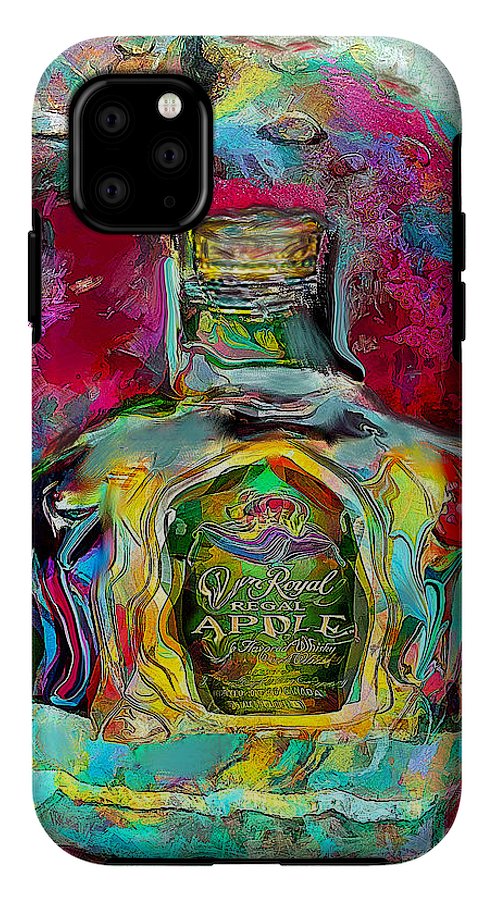 Crown Royal Apple - Phone Case - Drunk Girl Art