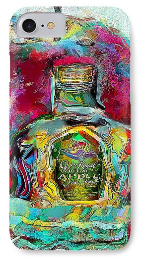 Crown Royal Apple - Phone Case - Drunk Girl Art