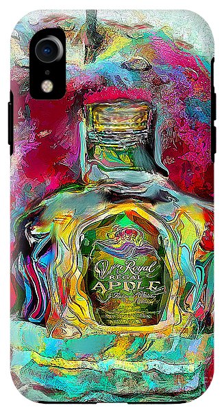 Crown Royal Apple - Phone Case - Drunk Girl Art