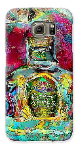 Crown Royal Apple - Phone Case - Drunk Girl Art