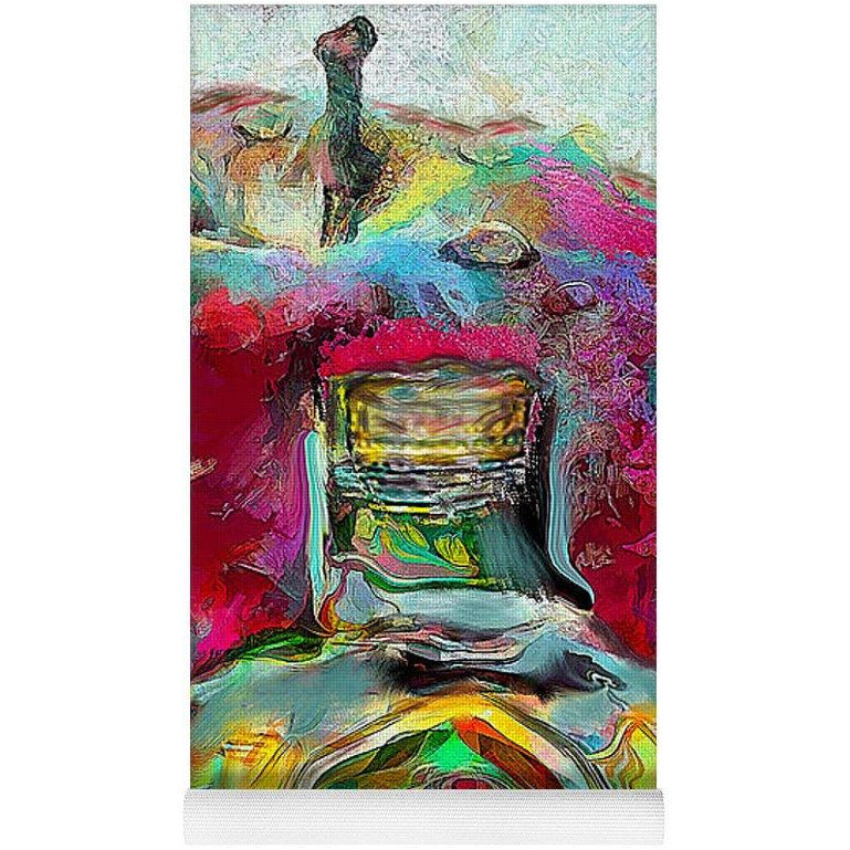 Crown Royal Apple - Yoga Mat - Drunk Girl Art