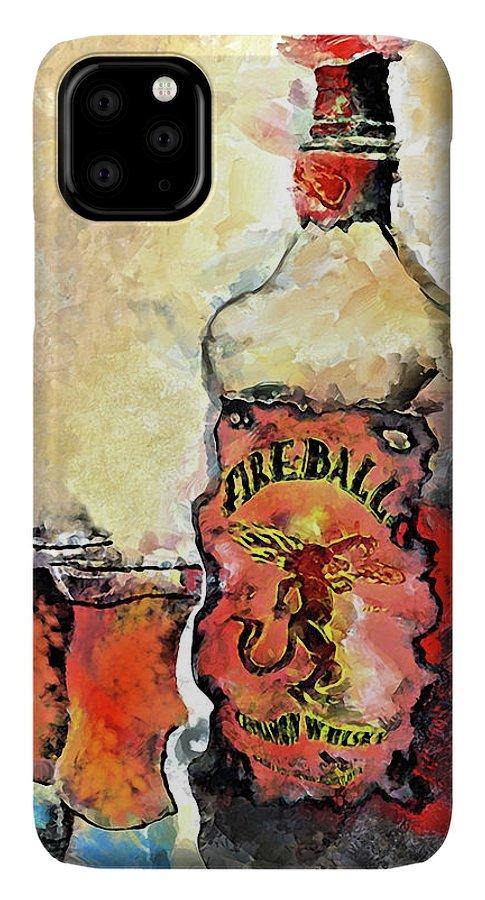 Fireball - Phone Case - Drunk Girl Art