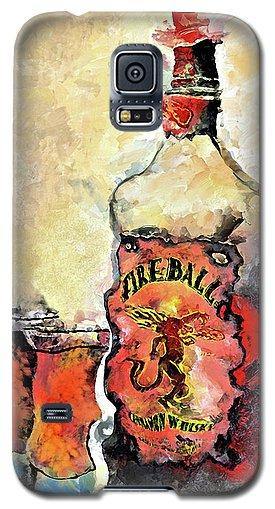 Fireball - Phone Case - Drunk Girl Art