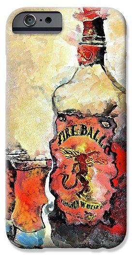 Fireball - Phone Case - Drunk Girl Art